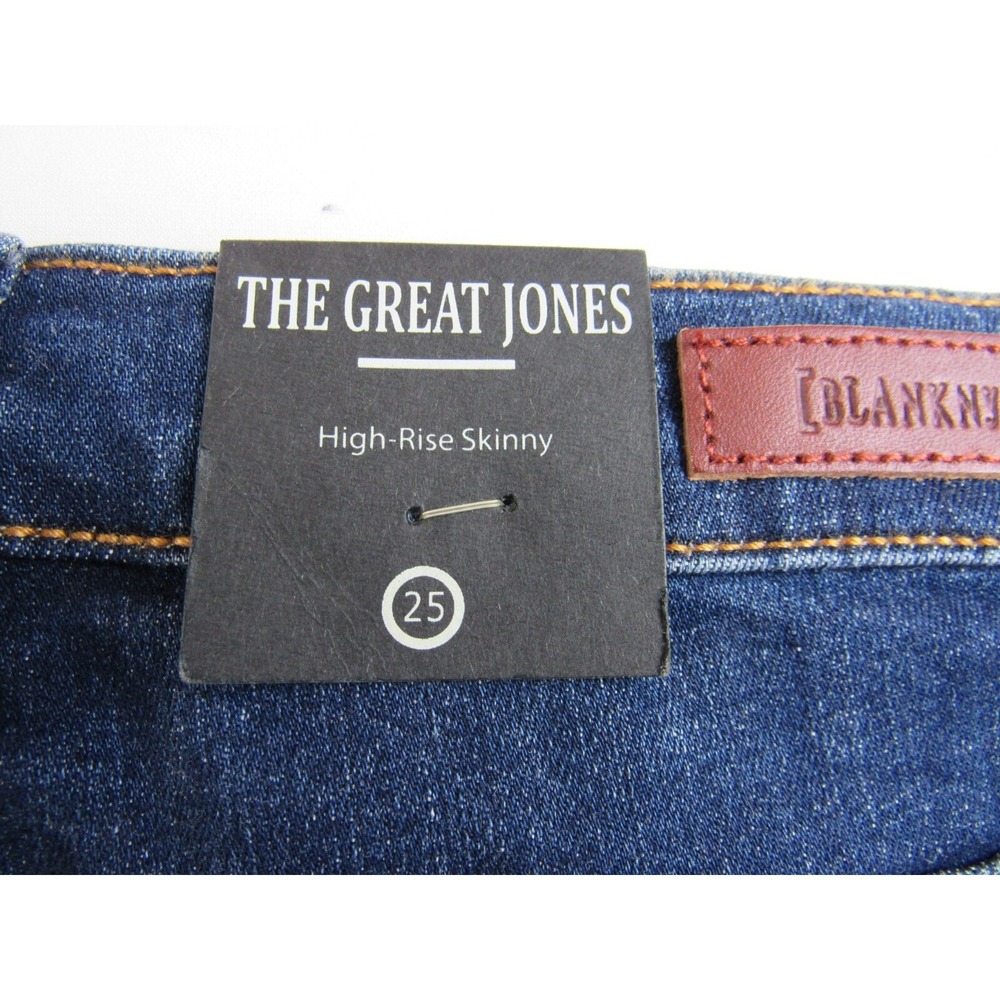 NEW Blank NYC Jeans The Great Jones High Rise Skinny Size 25